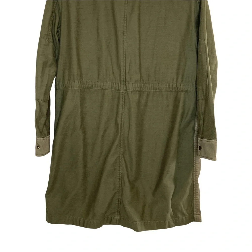 Gap Olive Green 3/4 Length Utility/Military Jacket - Picture 6 of 14